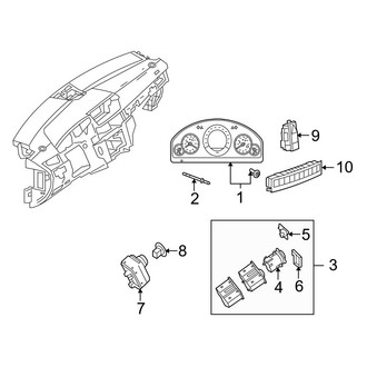 Mercedes-Benz OE - Instrument Panel - Cluster & Switches