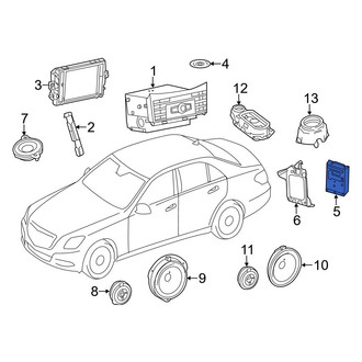 Mercedes-Benz OE - Radio Amplifier