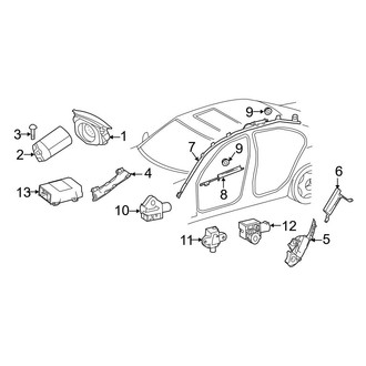 Mercedes-Benz OE - Restraint Systems - Air Bag Components (Convertible / Coupe)