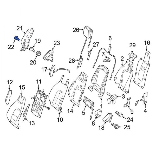 Seat Air Bag Bolt