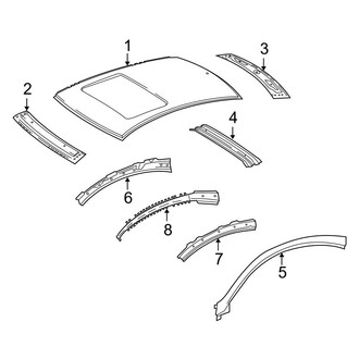 Mercedes-Benz OE - Roof & Components (Coupe)