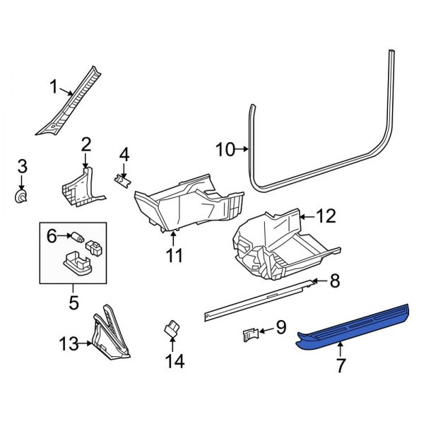 Door Sill Plate