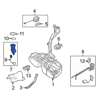 Mercedes-Benz OE - Right Electric Fuel Pump