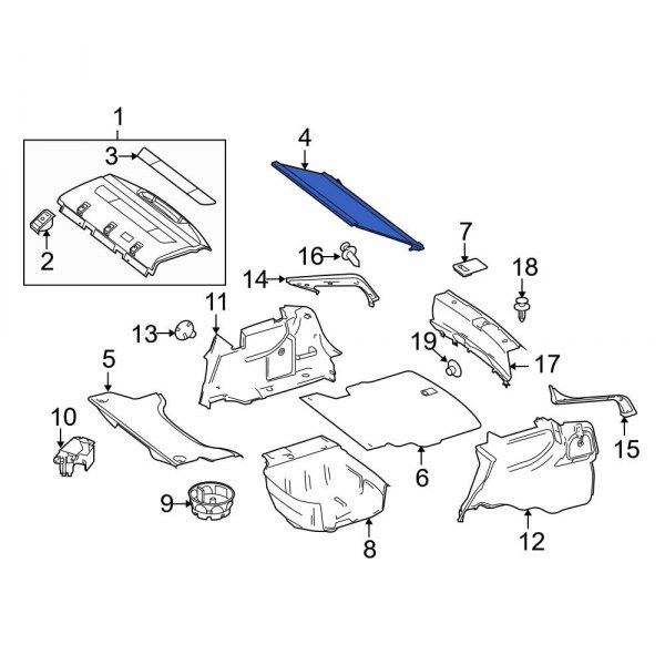 Back Glass Sunshade