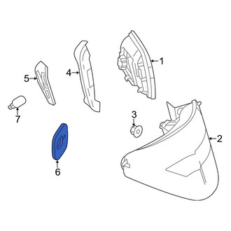 Mercedes-Benz OE - Right Tail Light Housing Seal