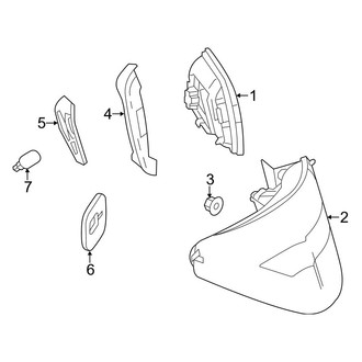 Mercedes-Benz OE - Rear Lamps - Tail Lamps (Convertible / Coupe)