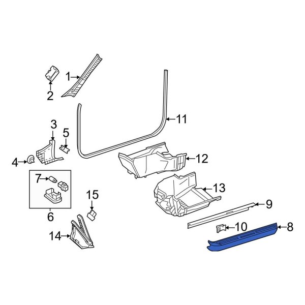 Door Sill Plate