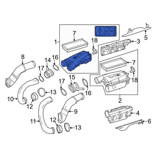 Air Filter and Housing Assembly