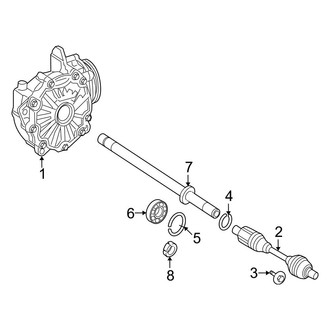 Mercedes-Benz OE - Front Suspension - Carrier & Front Axles (Coupe AWD)