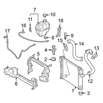 Mercedes-Benz OE - Cooling - Radiator & Components