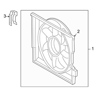 Mercedes-Benz OE - Cooling Fan