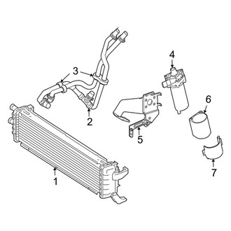 Mercedes-Benz OE - Cooling - Intercooler (5.5L)