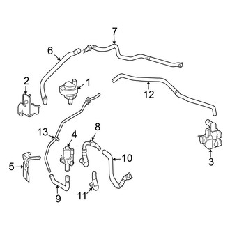 Mercedes-Benz OE - Air Conditioner & Heater - Heater Components (Auxiliary Heater Components)