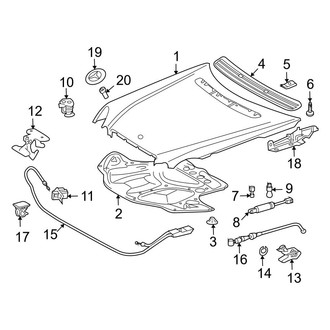 Mercedes-Benz OE - Hood & Components