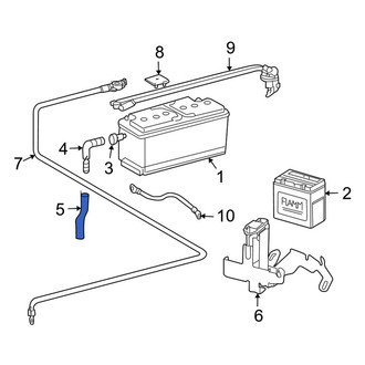 Mercedes-Benz OE - Battery Vent Tube