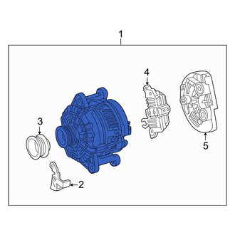 Mercedes-Benz OE - Alternator