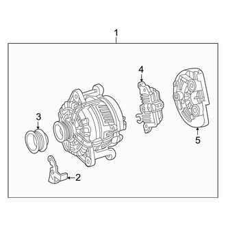 Mercedes-Benz OE - Electrical - Alternator