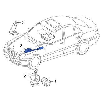 Mercedes-Benz OE - Hood Contact Switch