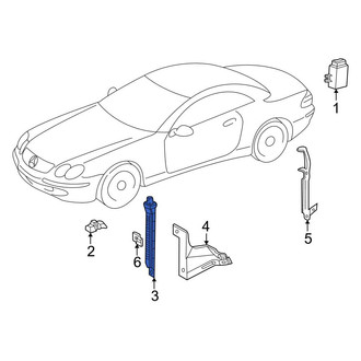 Mercedes-Benz OE - Tire Pressure Monitoring System (TPMS) Antenna