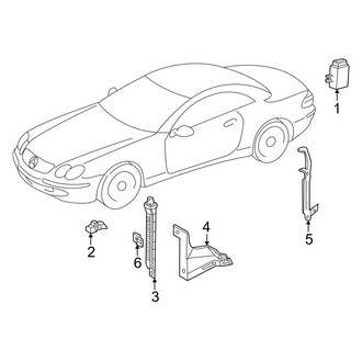 Mercedes-Benz OE - Electrical - Tire Pressure Monitor Components