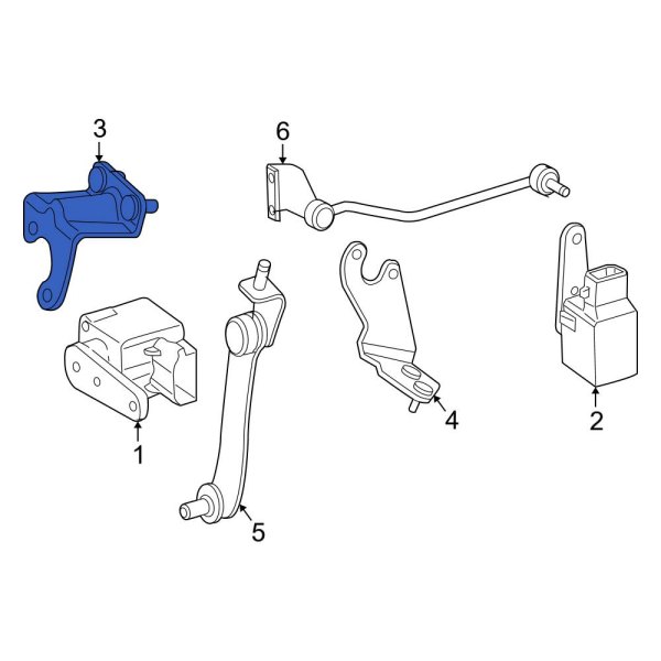 Headlight Level Sensor Bracket