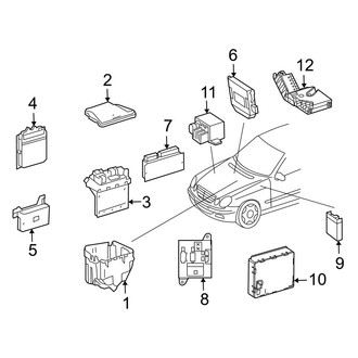Mercedes-Benz OE - Electrical - Control Components (Front)