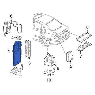 Mercedes-Benz OE - Rear Fuse and Relay Center
