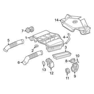 Mercedes-Benz OE - Engine - Air Intake (5.0L)