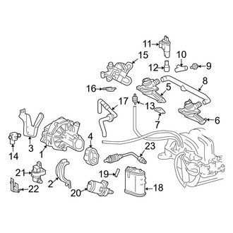 Mercedes-Benz OE - Emission System - Emission Components