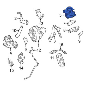 Mercedes-Benz OE - Secondary Air Injection Pump Check Valve