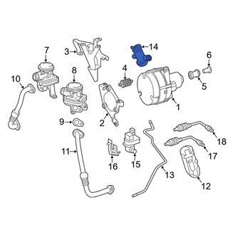 Mercedes-Benz OE - Vapor Canister Purge Solenoid