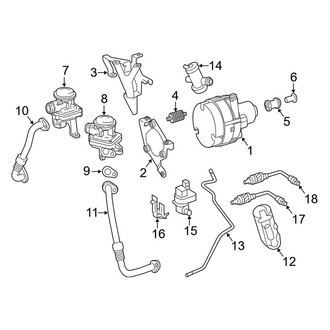 Mercedes-Benz OE - Emission System - Emission Components