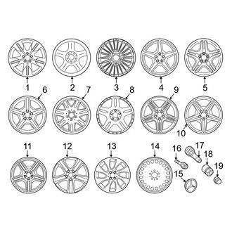 Mercedes-Benz OE - Wheels