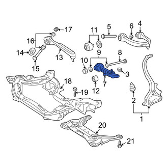 Mercedes-Benz OE - Front Right Upper Suspension Control Arm