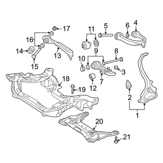 Mercedes-Benz OE - Front Suspension - Suspension Components