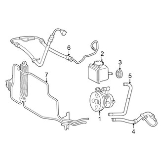 Mercedes-Benz OE - Steering Gear & Linkage - Pump & Hoses