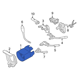 Mercedes-Benz OE - Upper Steering Column Cover