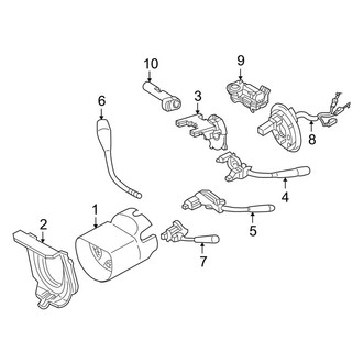 Mercedes-Benz OE - Steering Column - Upper Components