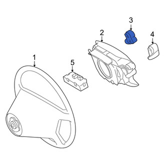 Mercedes-Benz OE - Right Steering Wheel Radio Controls