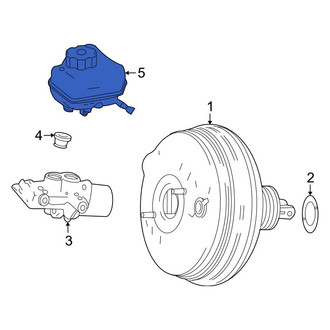 Mercedes-Benz OE - Brake Master Cylinder Reservoir
