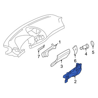 Mercedes-Benz OE - Front Glove Box