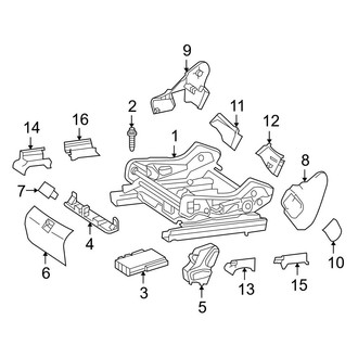 Mercedes-Benz OE - Seats & Tracks - Tracks & Components