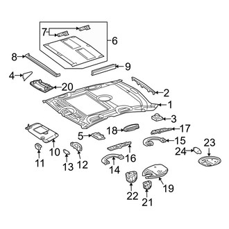 Mercedes-Benz OE - Roof - Interior Trim