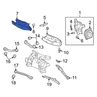 Mercedes-Benz OE - Rear Suspension Track Bar