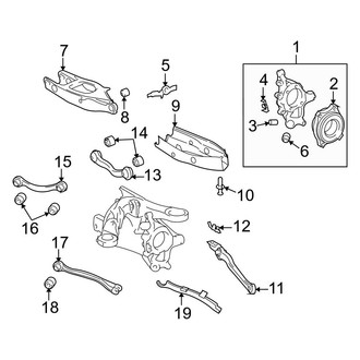 Mercedes-Benz OE - Rear Suspension - Suspension Components