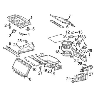 Mercedes-Benz OE - Rear Body & Floor - Interior Trim