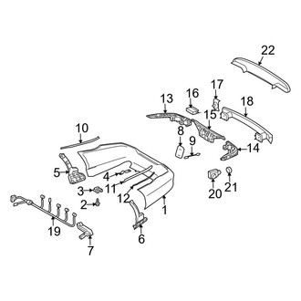 Mercedes-Benz OE - Rear Bumper - Bumper & Components