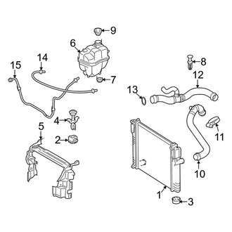 Mercedes-Benz OE - Cooling - Radiator & Components