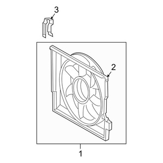 Mercedes-Benz OE - Cooling Fan