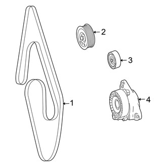 Mercedes-Benz OE - Cooling - Belts & Pulleys